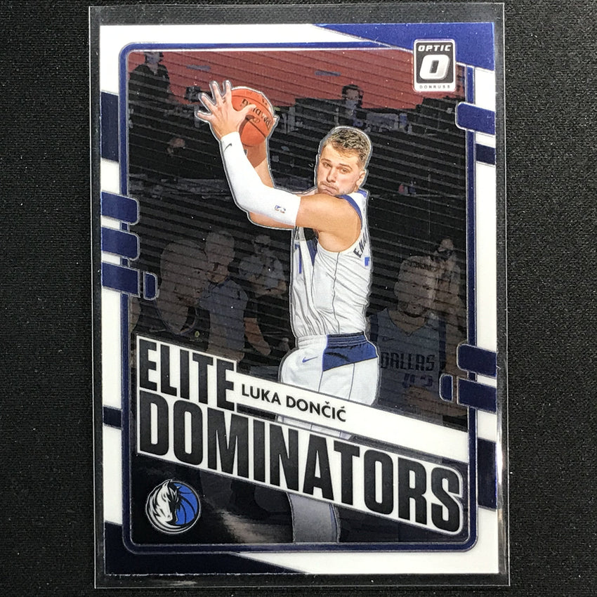 2020-21 Donruss Optic LUKA DONCIC Elite Dominators Base #1