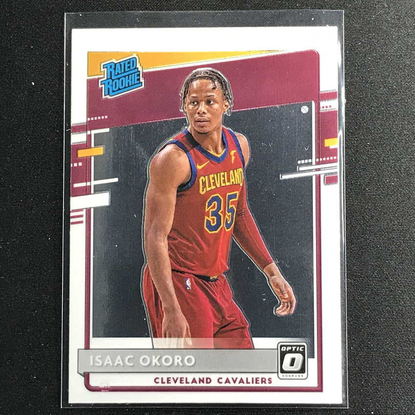 2020-21 Donruss Optic ISAAC OKORO Rated Rookie Base #155