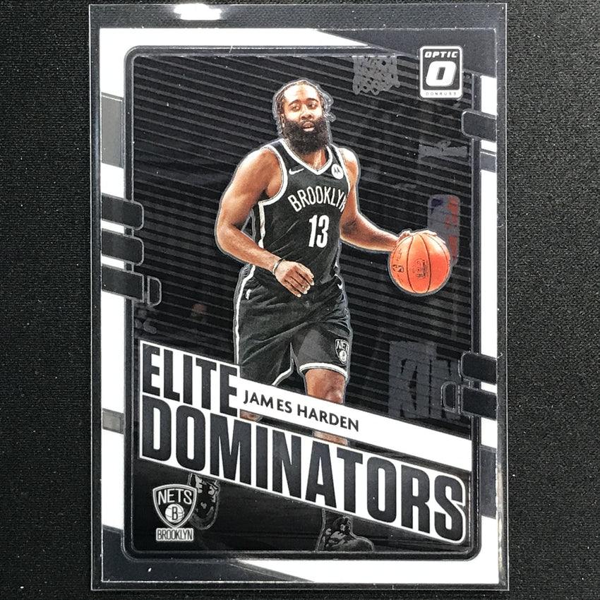 2020-21 Donruss Optic JAMES HARDEN Elite Dominators Base #5