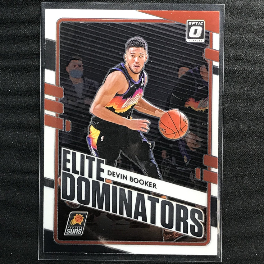 2020-21 Donruss Optic DEVIN BOOKER Elite Dominators Base #14