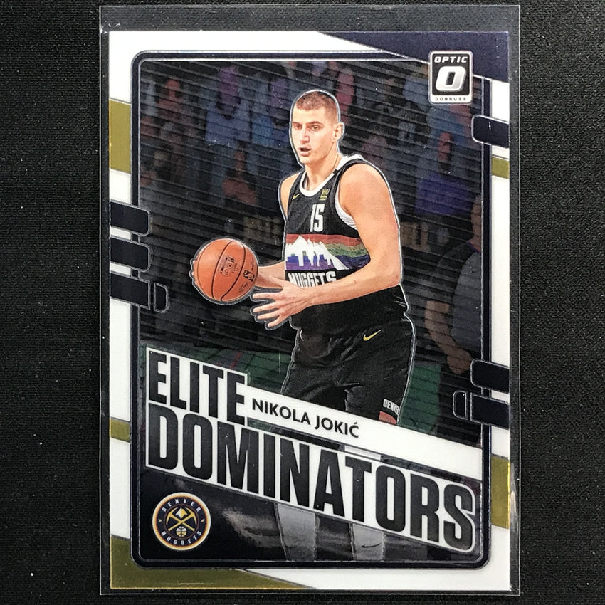 2020-21 Donruss Optic NIKOLA JOKIC Elite Dominators Base #19