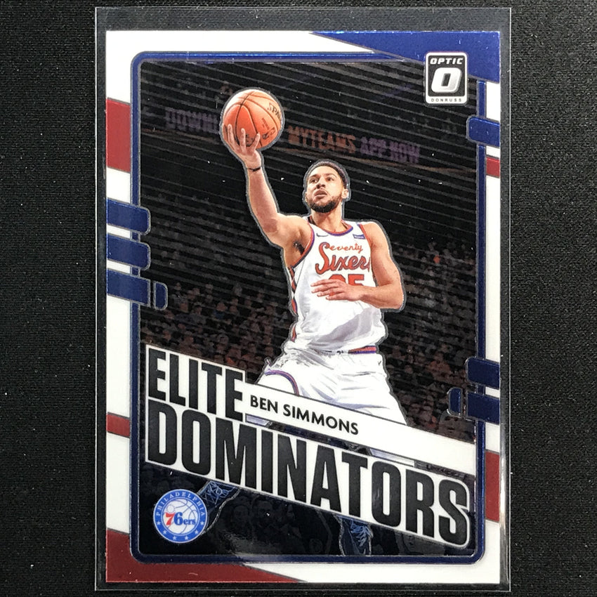 2020-21 Donruss Optic BEN SIMMONS Elite Dominators Base #23