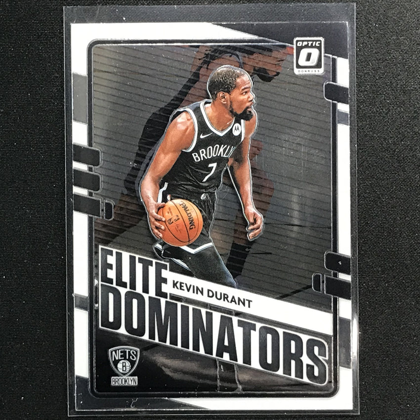 2020-21 Donruss Optic KEVIN DURANT Elite Dominators Base #24