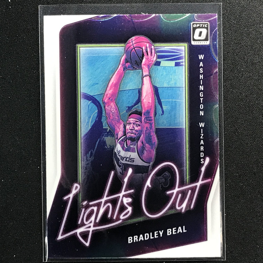 2020-21 Donruss Optic BRADLEY BEAL Lights Out Base #2