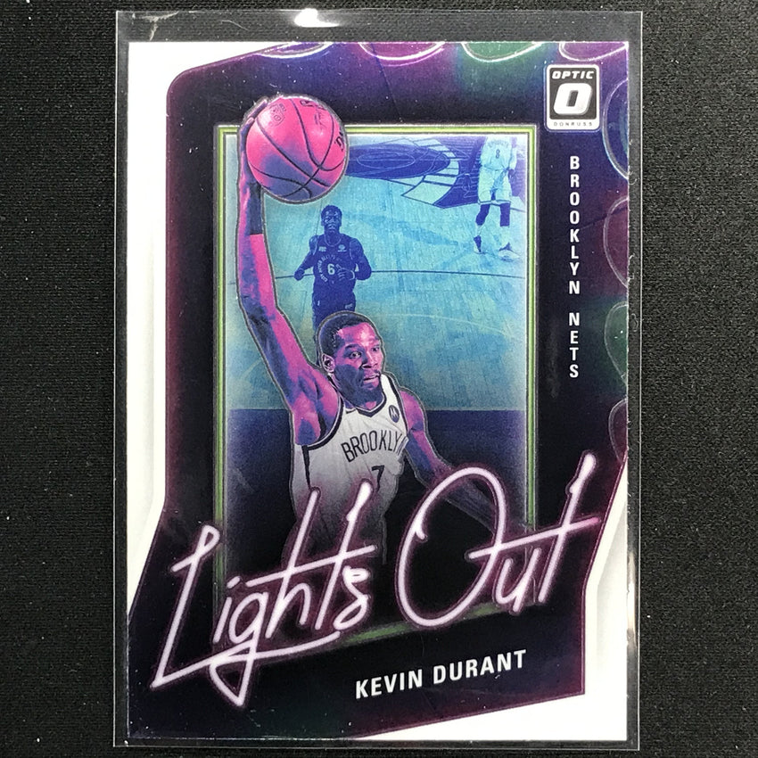 2020-21 Donruss Optic KEVIN DURANT Lights Out Base #8