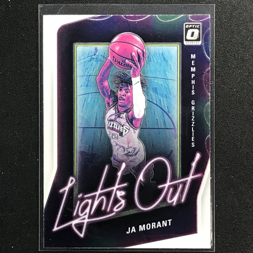 2020-21 Donruss Optic JA MORANT Lights Out Base #9