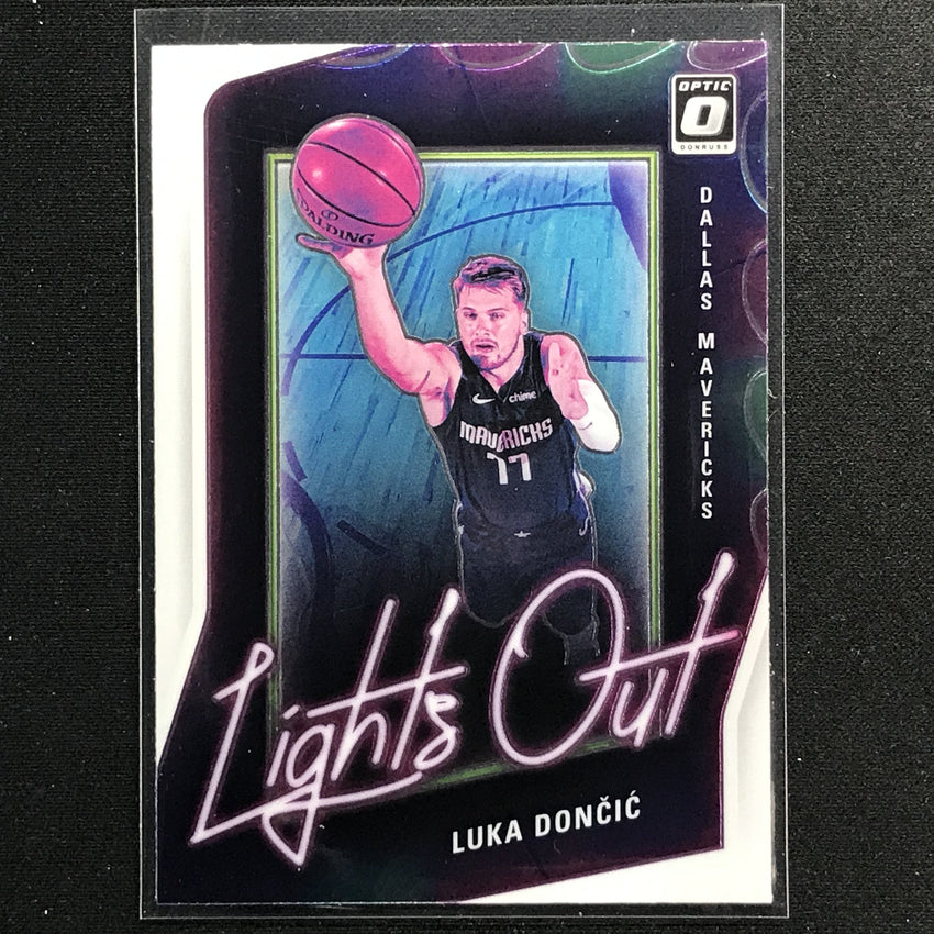 2020-21 Donruss Optic LUKA DONCIC Lights Out Base #10