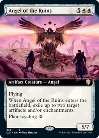 Angel of the Ruins 338 - Extended Art Commander 2021