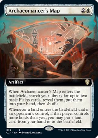 Archaeomancer's Map 339 - Extended Art Commander 2021