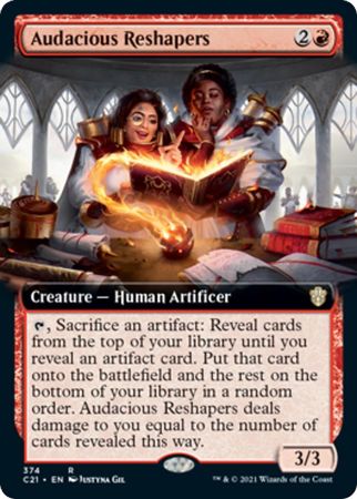 Audacious Reshapers 374 - Extended Art Commander 2021