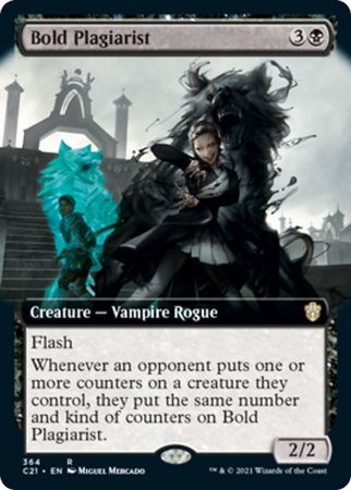 Bold Plagiarist 364 - Extended Art Commander 2021