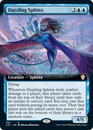 Dazzling Sphinx 352 - Extended Art Commander 2021