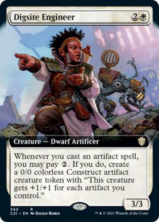 Digsite Engineer 342 - Extended Art Commander 2021