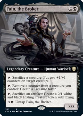 Fain, the Broker 367 - Extended Art Commander 2021