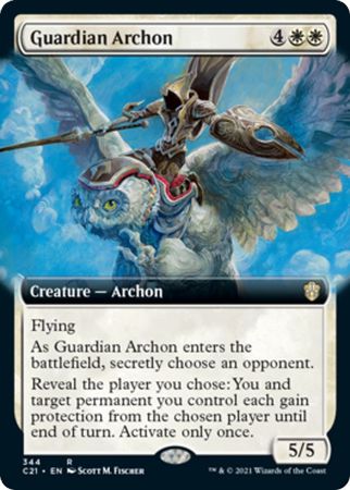 Guardian Archon 344 - Extended Art Commander 2021