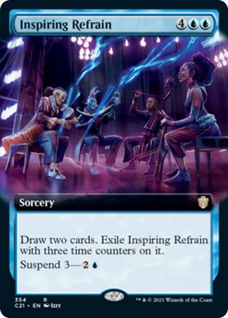 Inspiring Refrain 354 - Extended Art Commander 2021