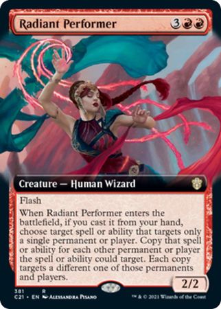 Radiant Performer 381 - Extended Art Commander 2021