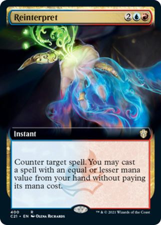 Reinterpret 400 - Extended Art Commander 2021
