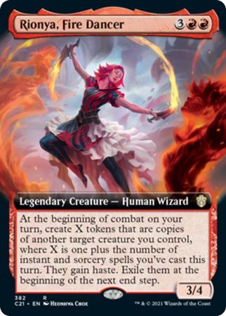 Rionya, Fire Dancer 382 - Extended Art Commander 2021