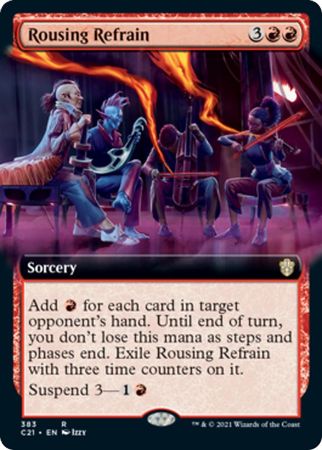 Rousing Refrain 383 - Extended Art Commander 2021