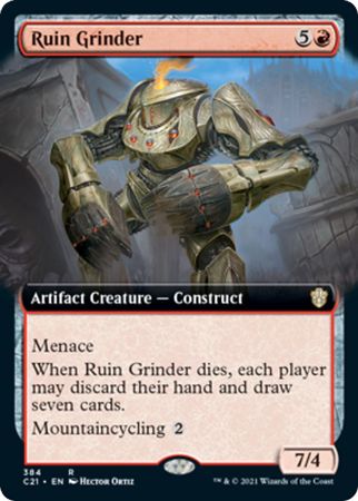 Ruin Grinder 384 - Extended Art Commander 2021