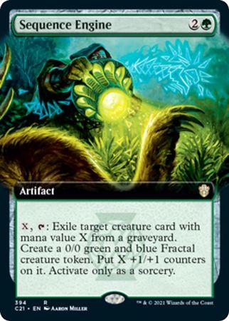 Sequence Engine 394 - Extended Art Commander 2021