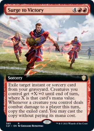 Surge to Victory 385 - Extended Art Commander 2021