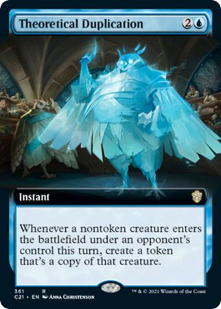Theoretical Duplication 361 - Extended Art Commander 2021