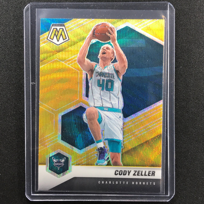 2020-21 Mosaic CODY ZELLER Gold Wave SP #14