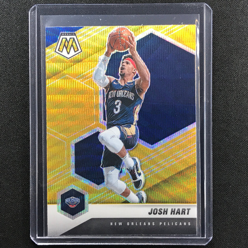 2020-21 Mosaic Josh Hart Gold Wave Sp No 88