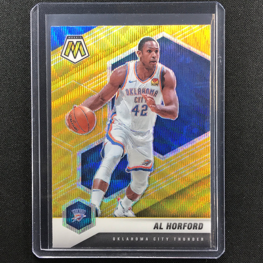 2020-21 Mosaic Al Horford Gold Wave Sp No 191