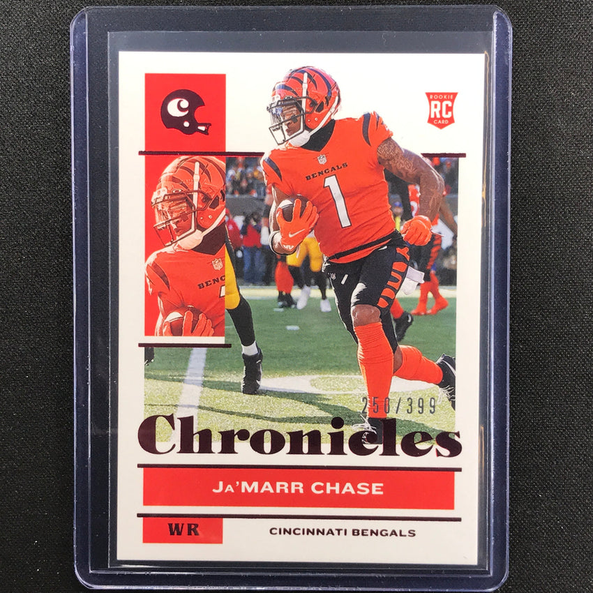 2021 Chronicles Jamarr Chase Rookie Chronicles Base Set Red 250/399