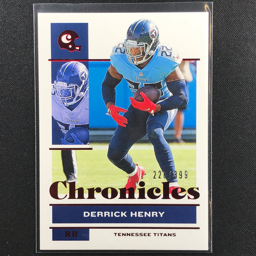 2021 Chronicles Derrick Henry Chronicles Base Set Red 220/399