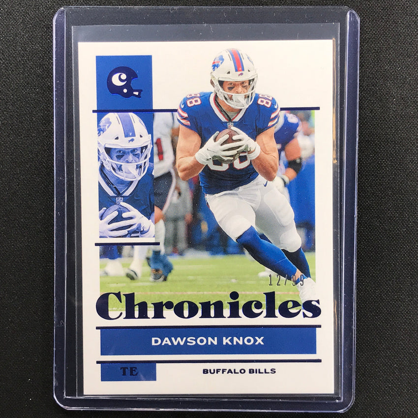 2021 Chronicles Dawson Knox Chronicles Base Set Blue 12/99