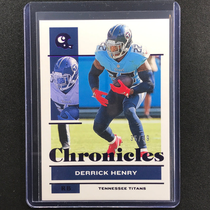 2021 Chronicles Derrick Henry Chronicles Base Set Purple 35/49