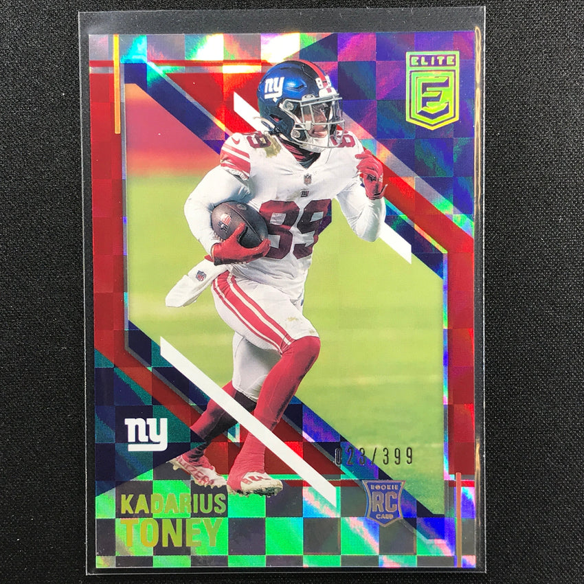 2021 Chronicles Kadarius Toney Donruss Elite Rookie Red 23/399