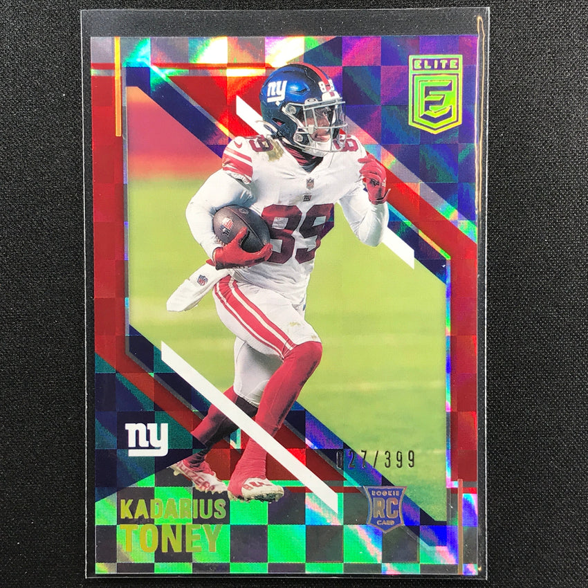 2021 Chronicles Kadarius Toney Donruss Elite Rookie Red 27/399