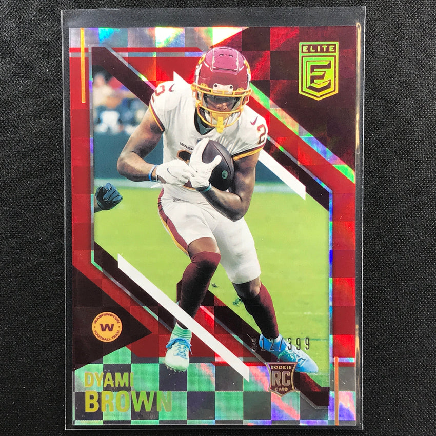 2021 Chronicles Dyami Brown Donruss Elite Rookie Red 312/399