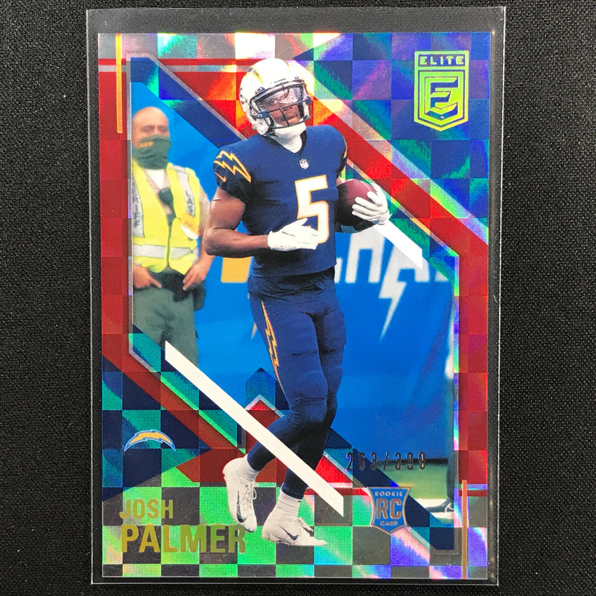 2021 Chronicles Josh Palmer Donruss Elite Rookie Red 263/399