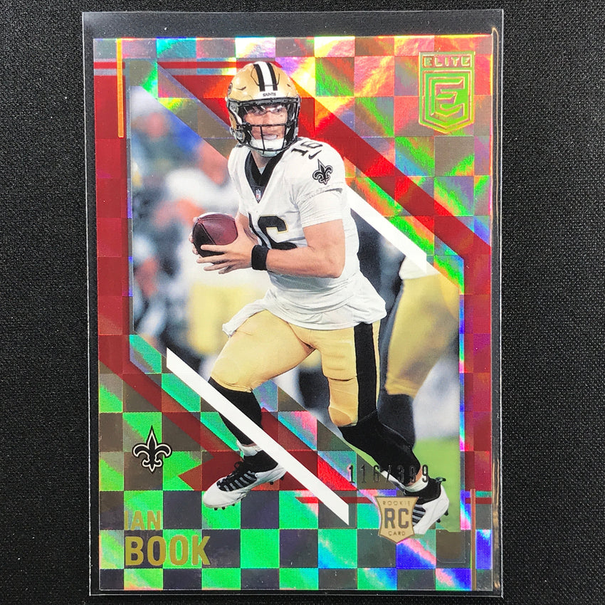 2021 Chronicles Ian Book Donruss Elite Rookie Red 116/399