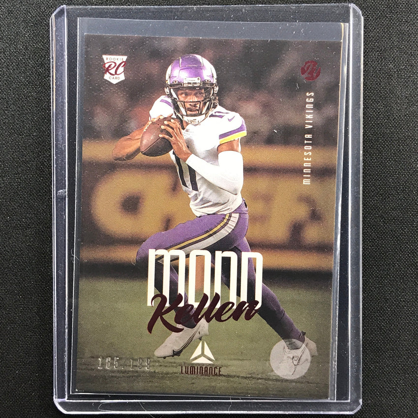 2021 Chronicles Kellen Mond Luminance Update Rookie Red 185/199