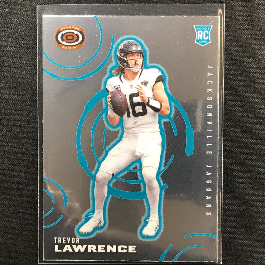 2021 Chronicles Trevor Lawrence Dynagon Rookie Base No 1