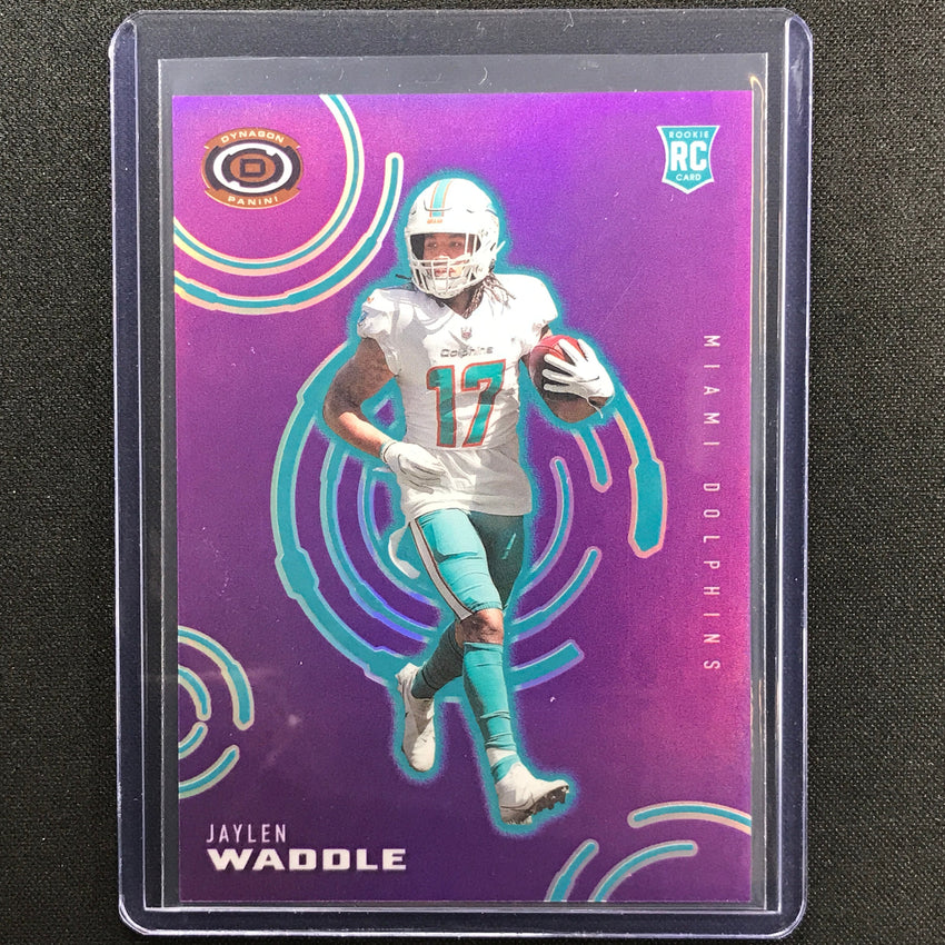 2021 Chronicles Jaylen Waddle Dynagon Rookie Purple 125/199