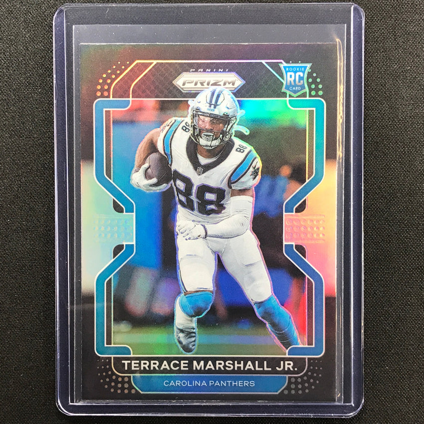 2021 Chronicles TERRACE MARSHALL JR. Prizm Black Rookie Silver #13