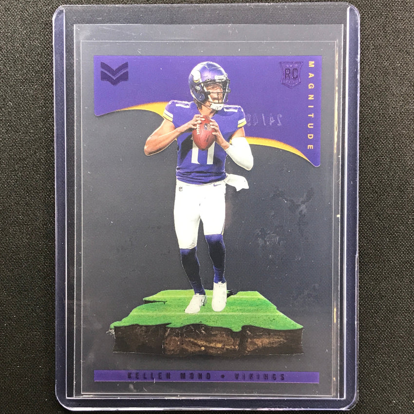2021 Chronicles Kellen Mond Magnitude Rookie Purple 24/49