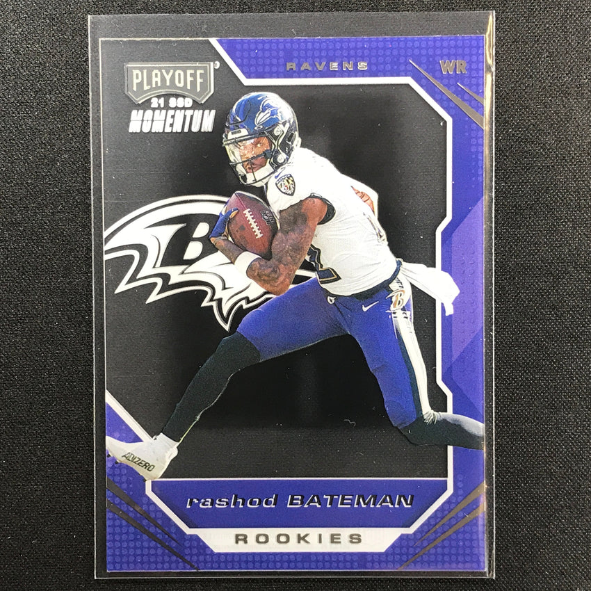 2021 Chronicles RASHOD BATEMAN Playoff Momentum Rookie Base #13