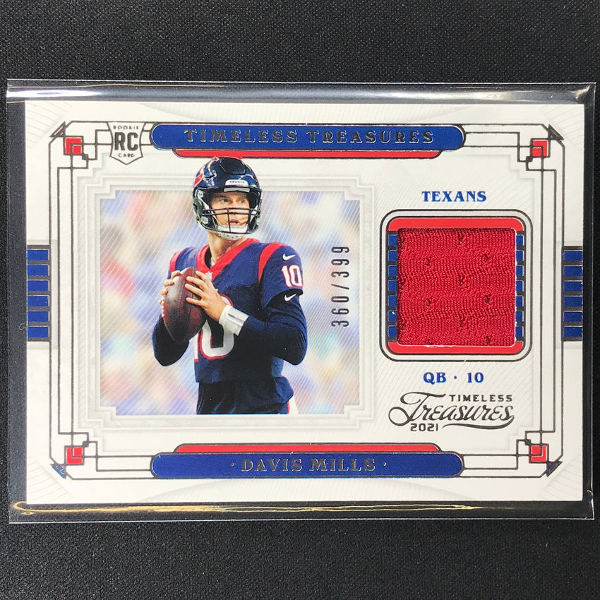 2021 Chronicles Davis Mills Timeless Treasures Rookie Jersey 360/399