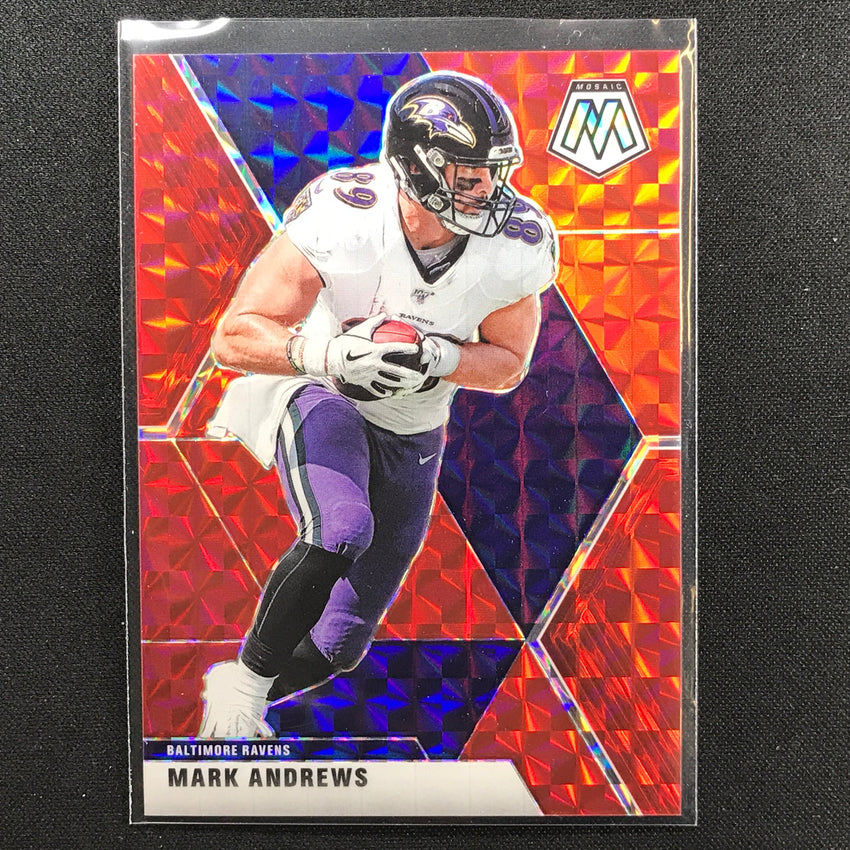 2020 Mosaic Mark Andrews Choice Fusion Red 63/80