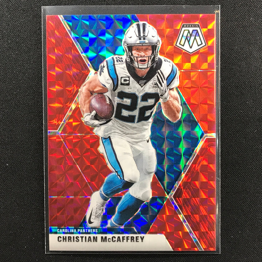 2020 Mosaic Christian Mccaffrey Choice Fusion Red 30/80