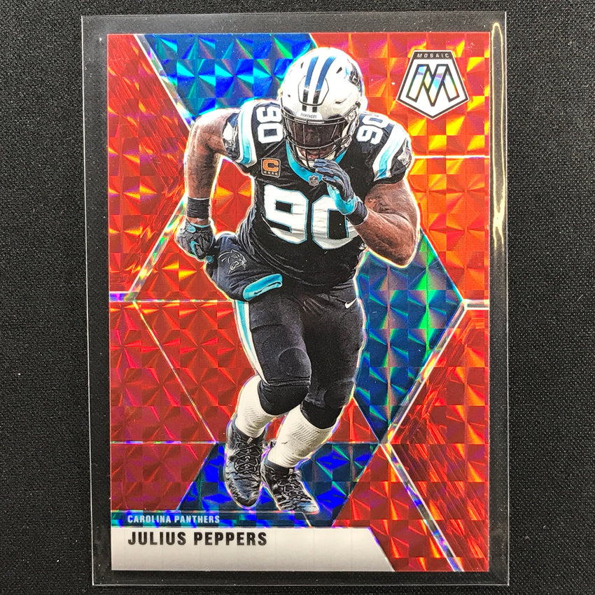 2020 Mosaic Julius Peppers Choice Fusion Red 4/80